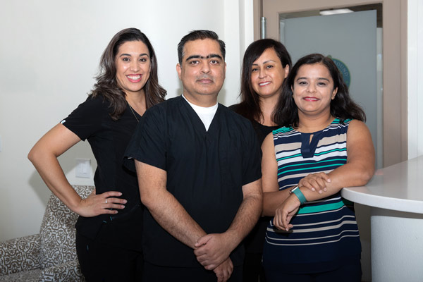 Dr. Sikka and team at Higher Ground Dentistry in Upland, CA