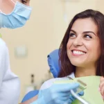 Upland CA dentist consultation with patient for January smile renewal treatment planning