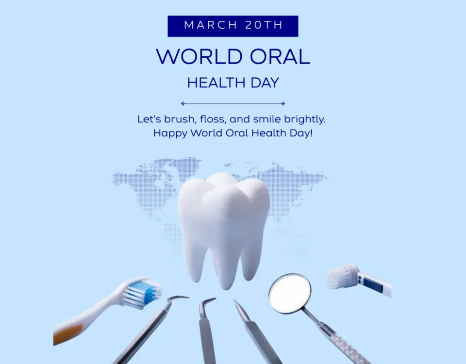 Dentist in Upland CA sharing World Oral Health Day smile tips at Higher Ground Dentistry
